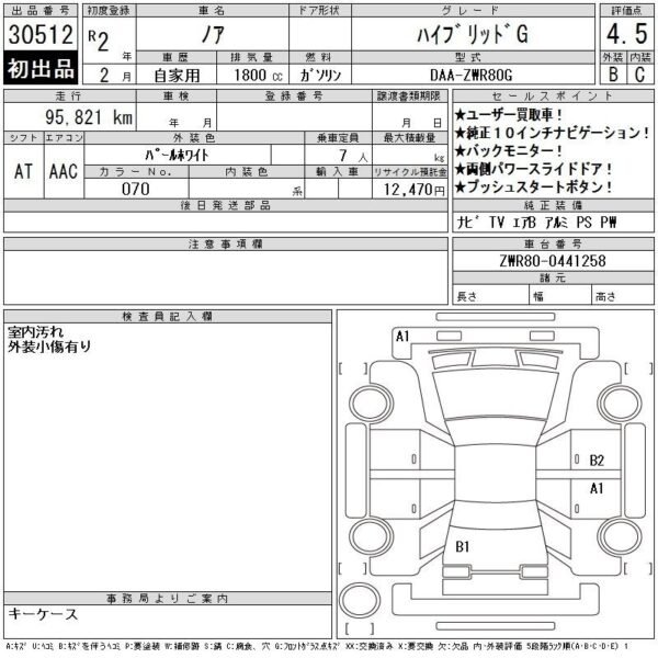 Toyota Noah G Hybrid 2020 - Image 10